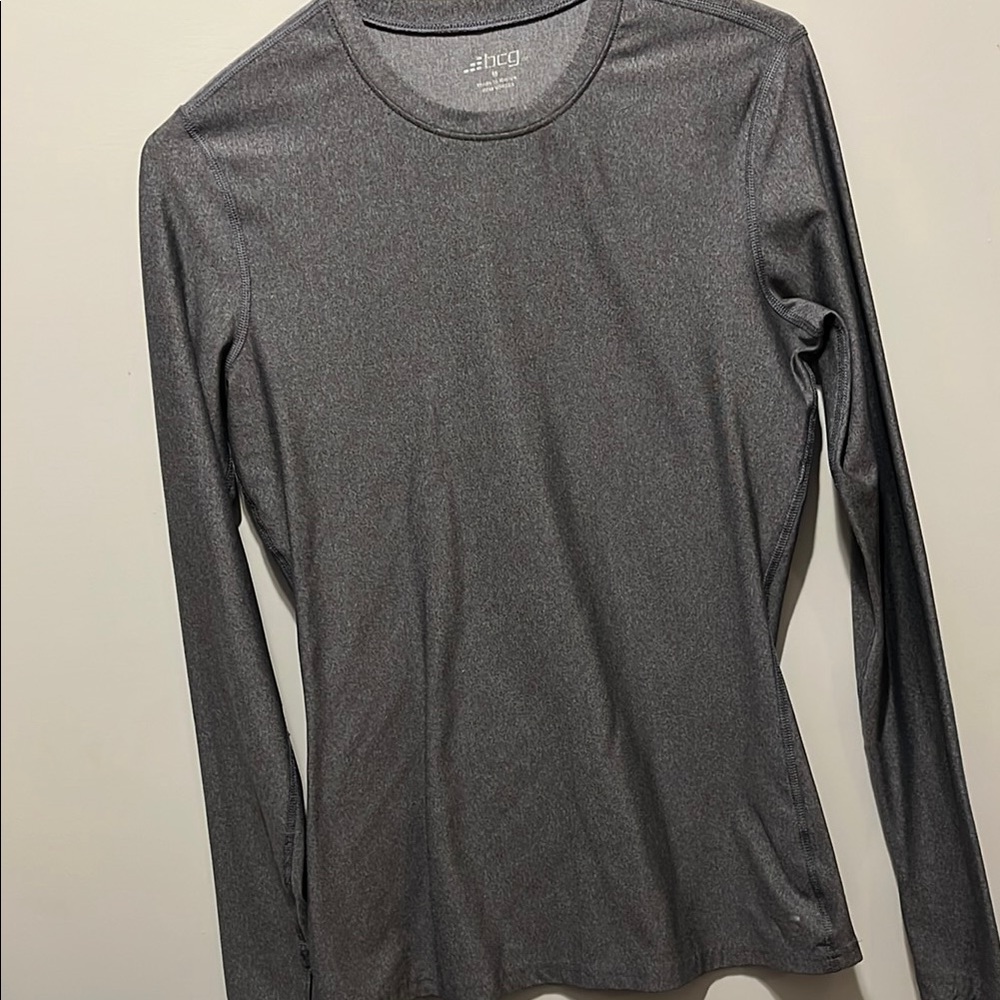 Bcg Gray Long Sleeve Top